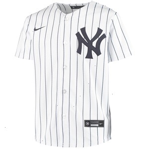 New York Yankees Nike Youth Home Replica Team Jersey - White